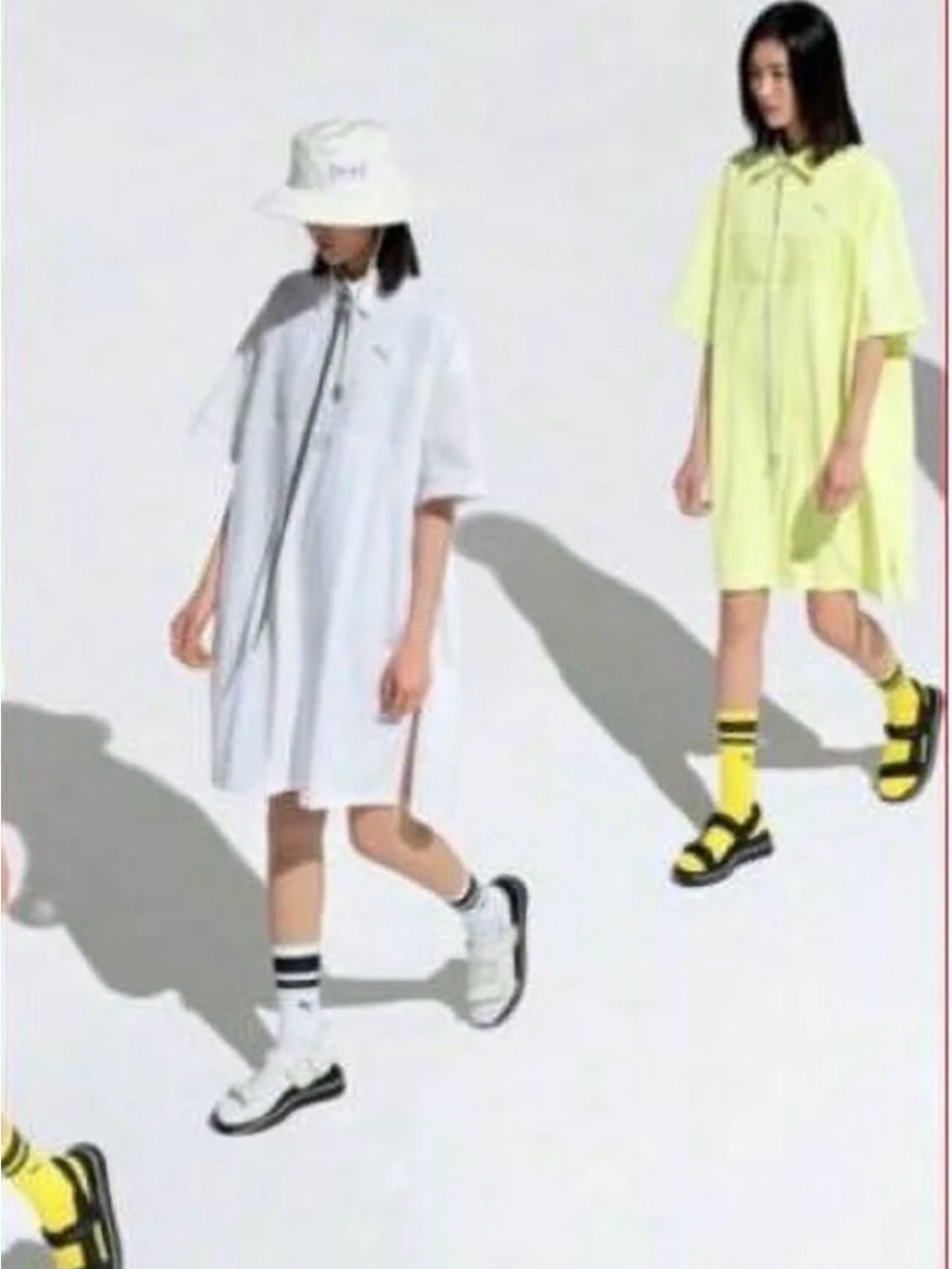 RARE Liu Wen x Puma Oversized Polo Dress